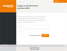 Tablet Screenshot of partner.movestic.se